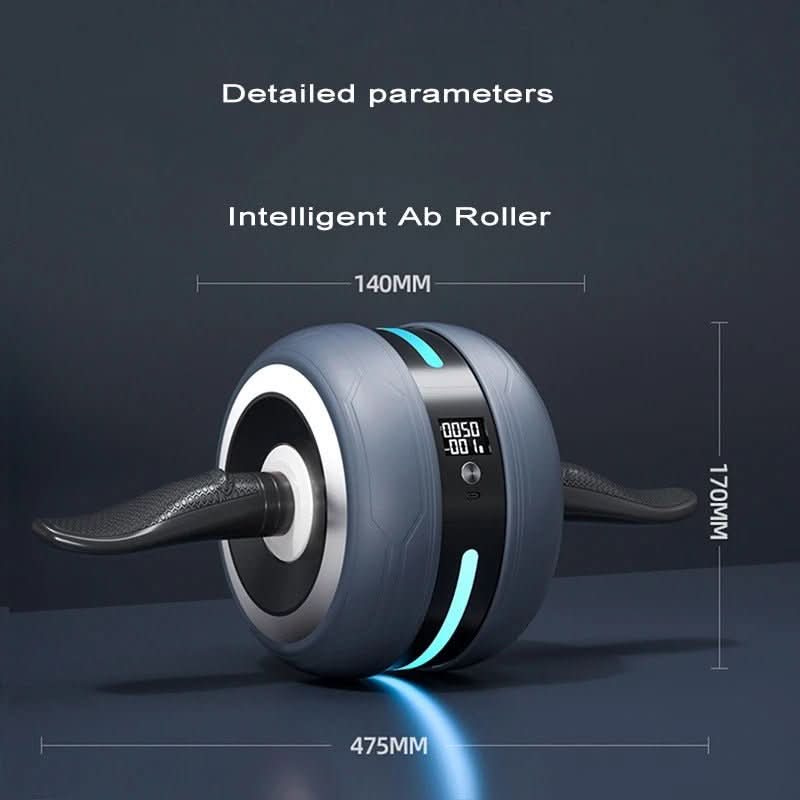 CorePulse Bauchmuskel-Rad mit Rückprall- und Zählfunktion für effektives Core-Training