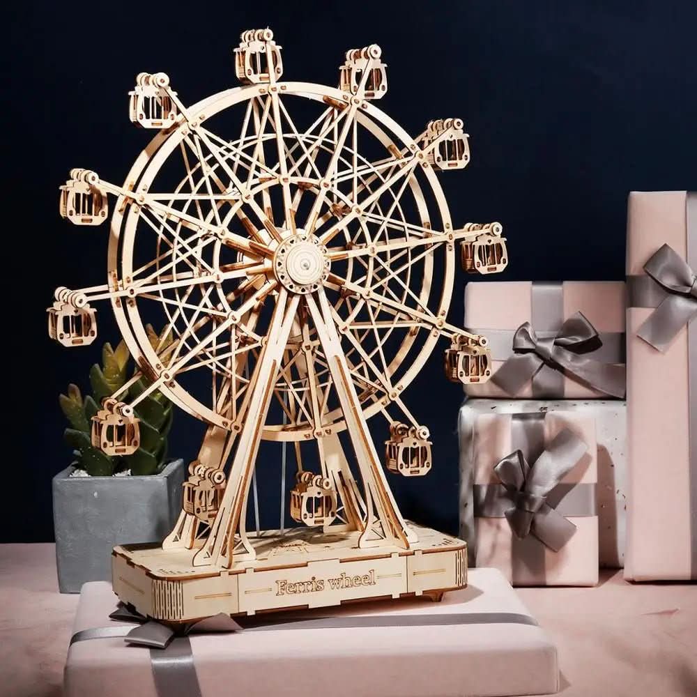 CraftLoom 3D puiset maailmanpyöräpaketti itse koottavaksi
