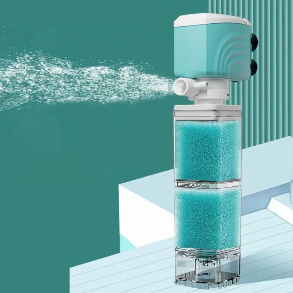 ClearWave Pro 5-w-1 System Filtracji Akwarium dla Krystalicznie Czystej Wody