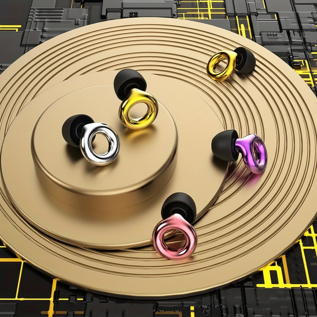 Reusable Silicone Sleep Earbuds For Noise Reduction And Comfort