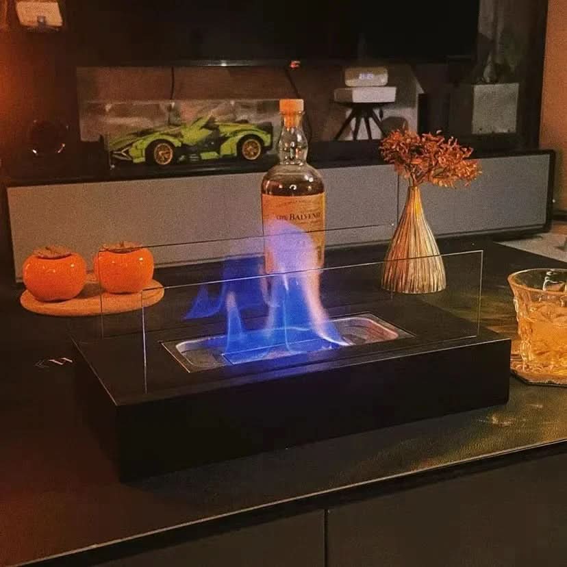 ノヴァフレーム バイオエタノール テーブル暖炉 屋内外両用ポータブルタイプ