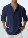 Calder Men Linen Shirt For Everyday Summer Casual Look
