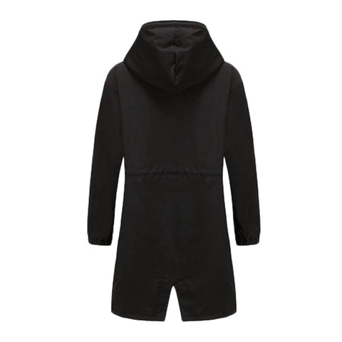 AuroraWeave Fashionable Trench Coat For Women Long Style Seasonal 2024