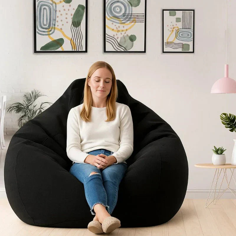 Set Luxos de Fotoliu din In cu Umplutură LinenLuxe