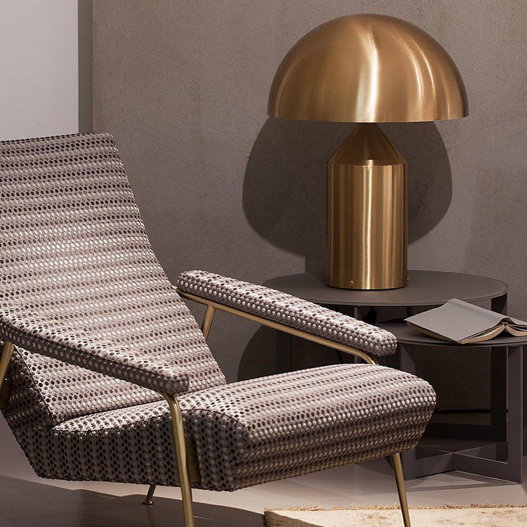 Aurora Table Lamp Modern Metal Lighting Accent For Home Decor