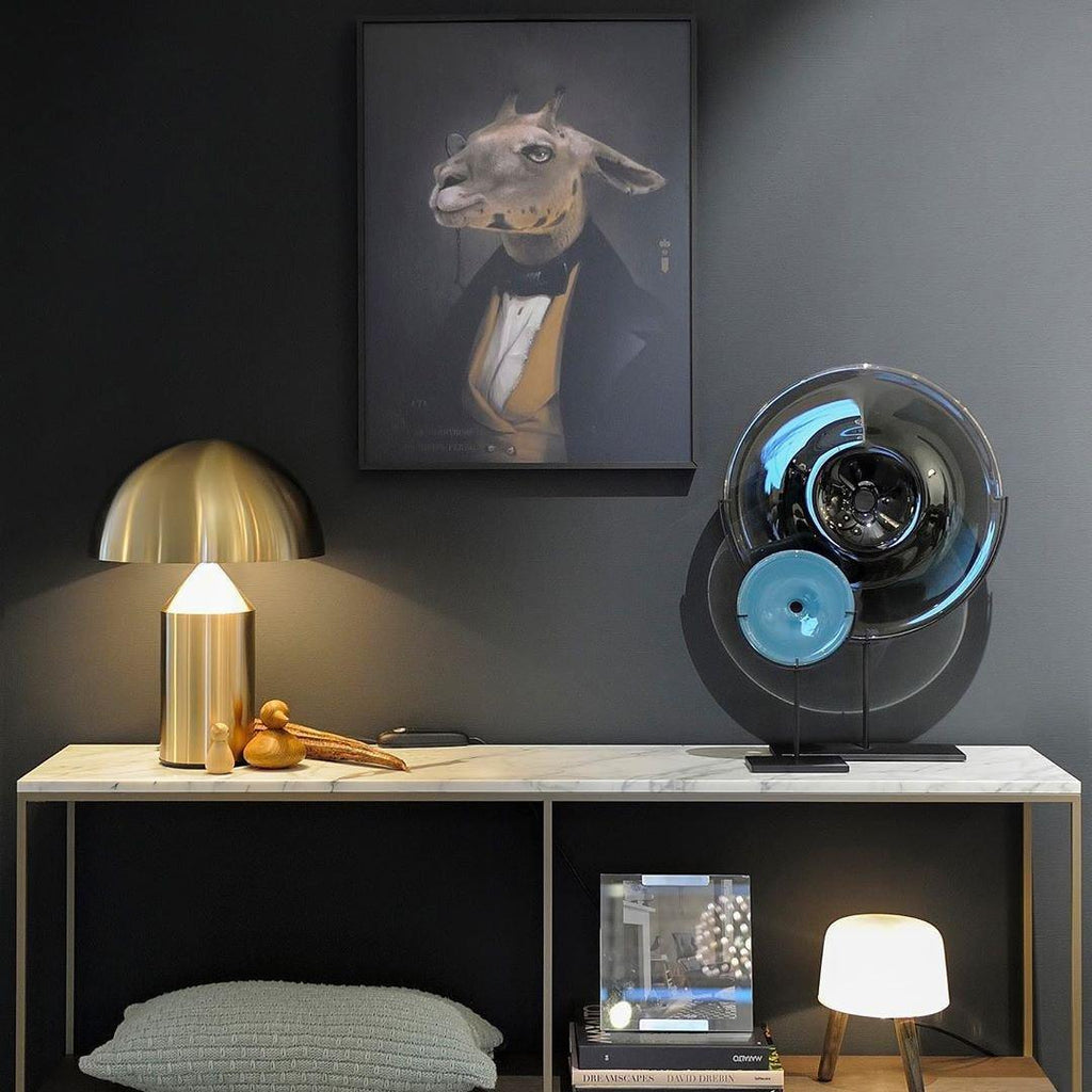 Aurora Table Lamp Modern Metal Lighting Accent For Home Decor