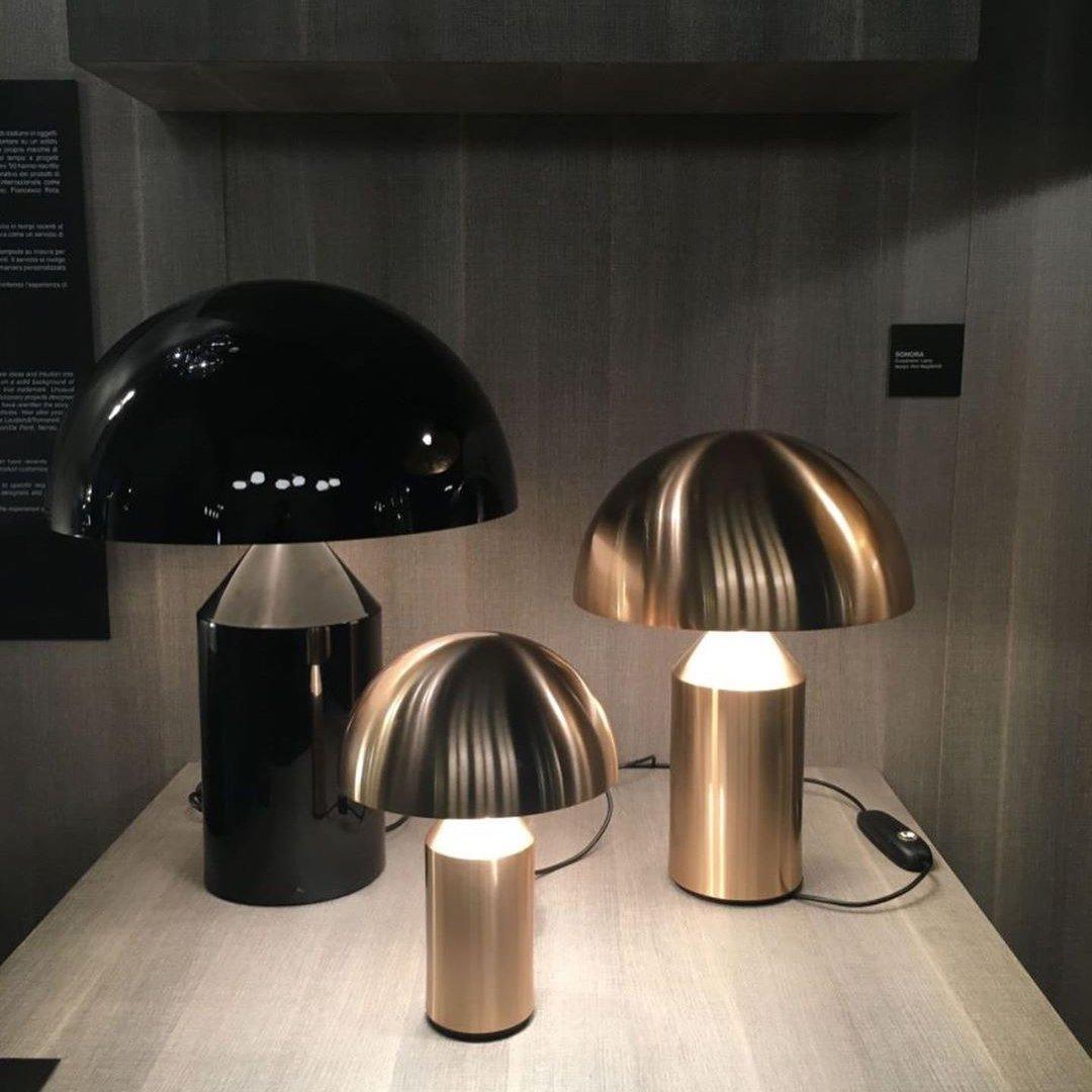 Aurora Table Lamp Modern Metal Lighting Accent For Home Decor