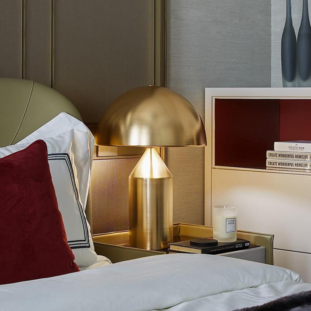 Aurora Table Lamp Modern Metal Lighting Accent For Home Decor