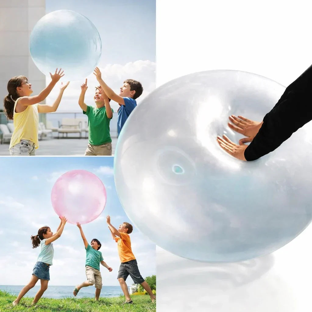 Kids Outdoor Inflatable Ball Durable TPR Toy For Backyard And Beach Fun