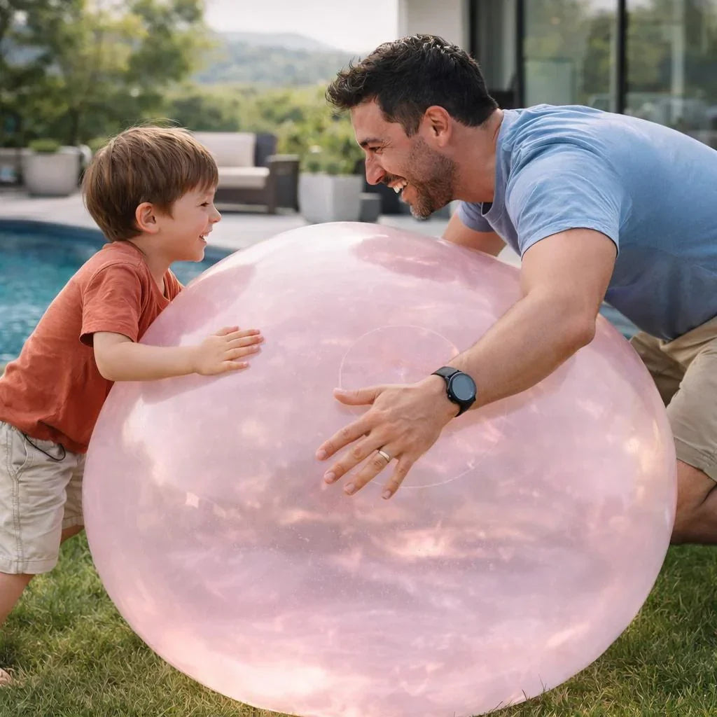 Kids Outdoor Inflatable Ball Durable TPR Toy For Backyard And Beach Fun