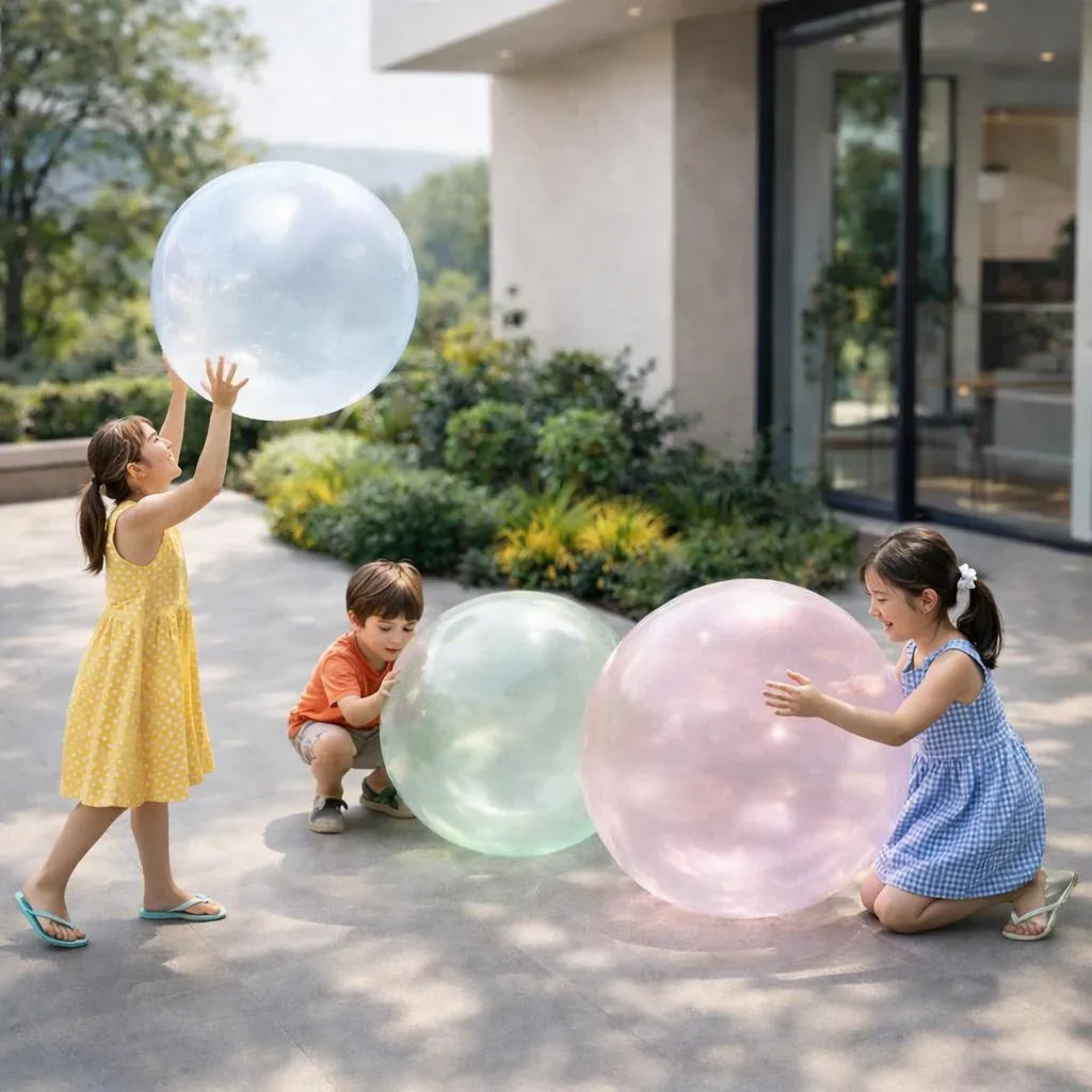 Kids Outdoor Inflatable Ball Durable TPR Toy For Backyard And Beach Fun