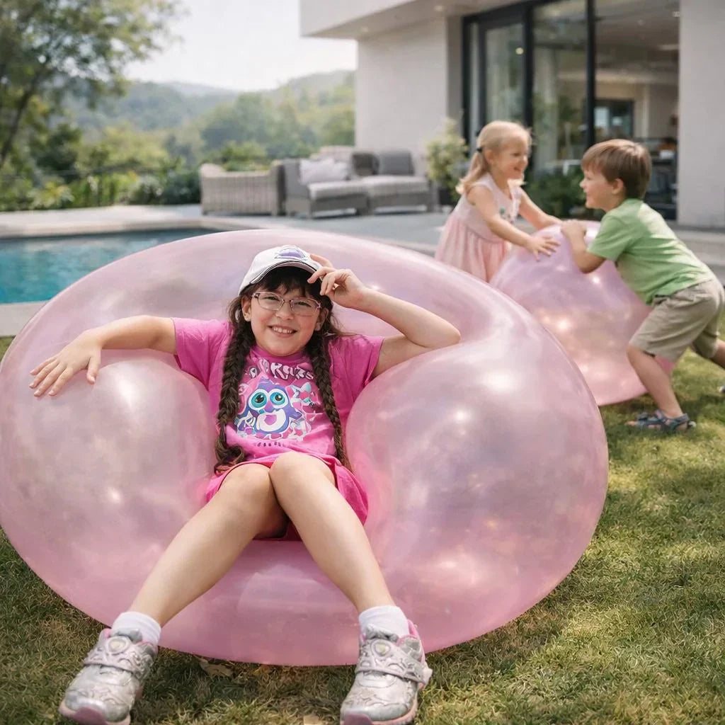 Kids Outdoor Inflatable Ball Durable TPR Toy For Backyard And Beach Fun