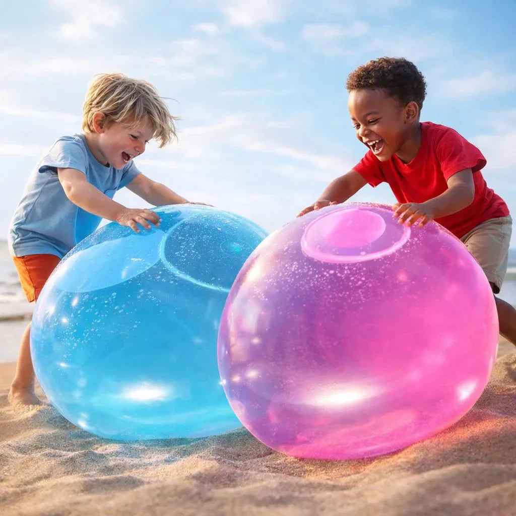 Kids Outdoor Inflatable Ball Durable TPR Toy For Backyard And Beach Fun