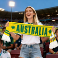 ワールドカップファンとサポーターのためのオーストラリア国旗スカーフ
