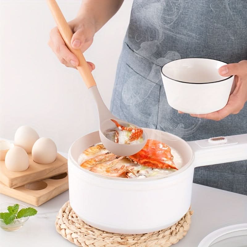Zestaw silikonowych przyborów kuchennych z odpornością na wysoką temperaturę i stylowym designem