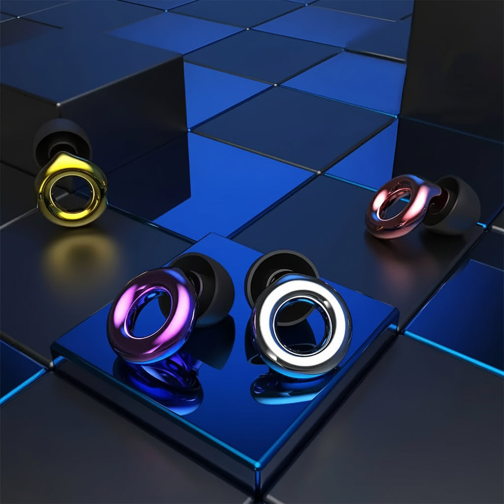 Reusable Silicone Sleep Earbuds For Noise Reduction And Comfort