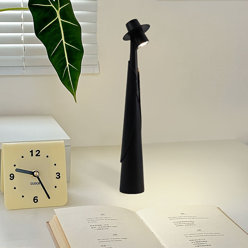 Creative Touch LED-Hutlicht Schreibtischlampe Wiederaufladbar