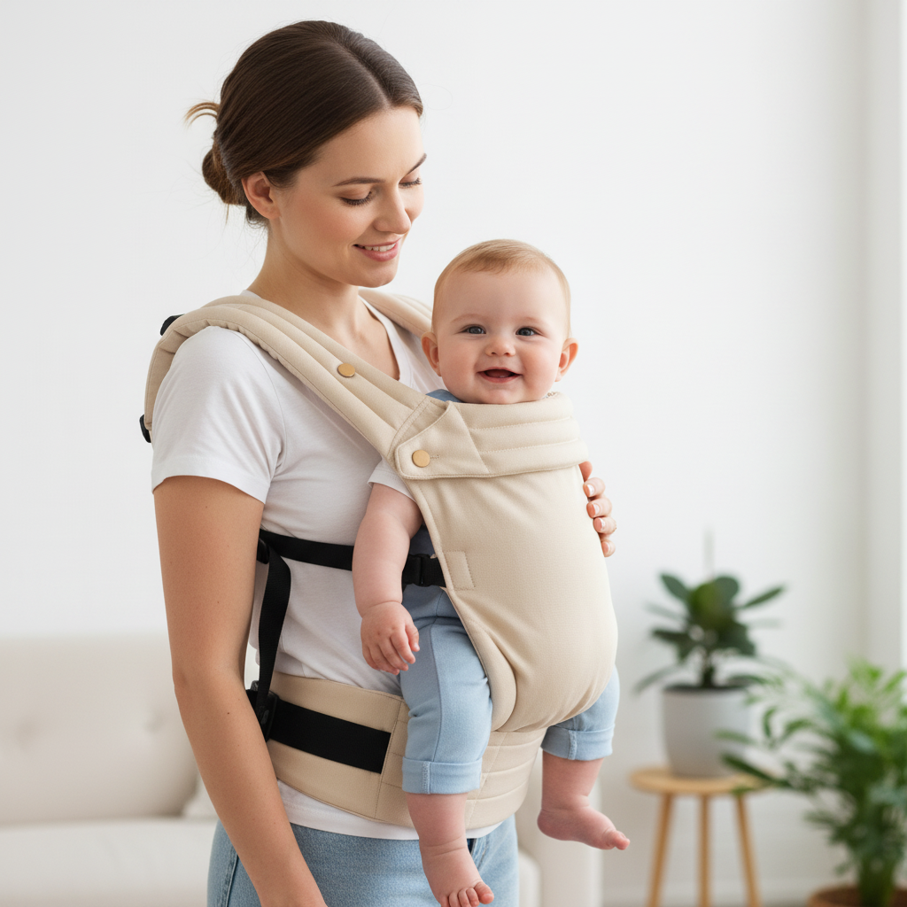 Comfortable Toddler Carrier With Adjustable Fit For Parents