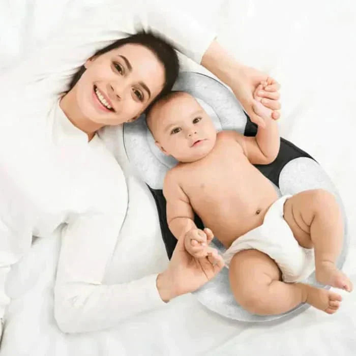 NurtureNest Babykudde Ergonomisk kudde för trygg sömn