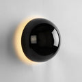 Candeeiro de Parede Bauhaus Eclipse com Acabamento Dourado para Iluminação de Arte Moderna