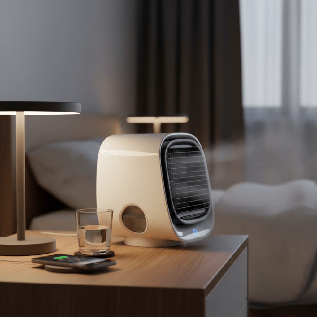 AuraFlow Duo Cool 2-In-1 Air Cooler And Humidifier For Fresh Indoor Air