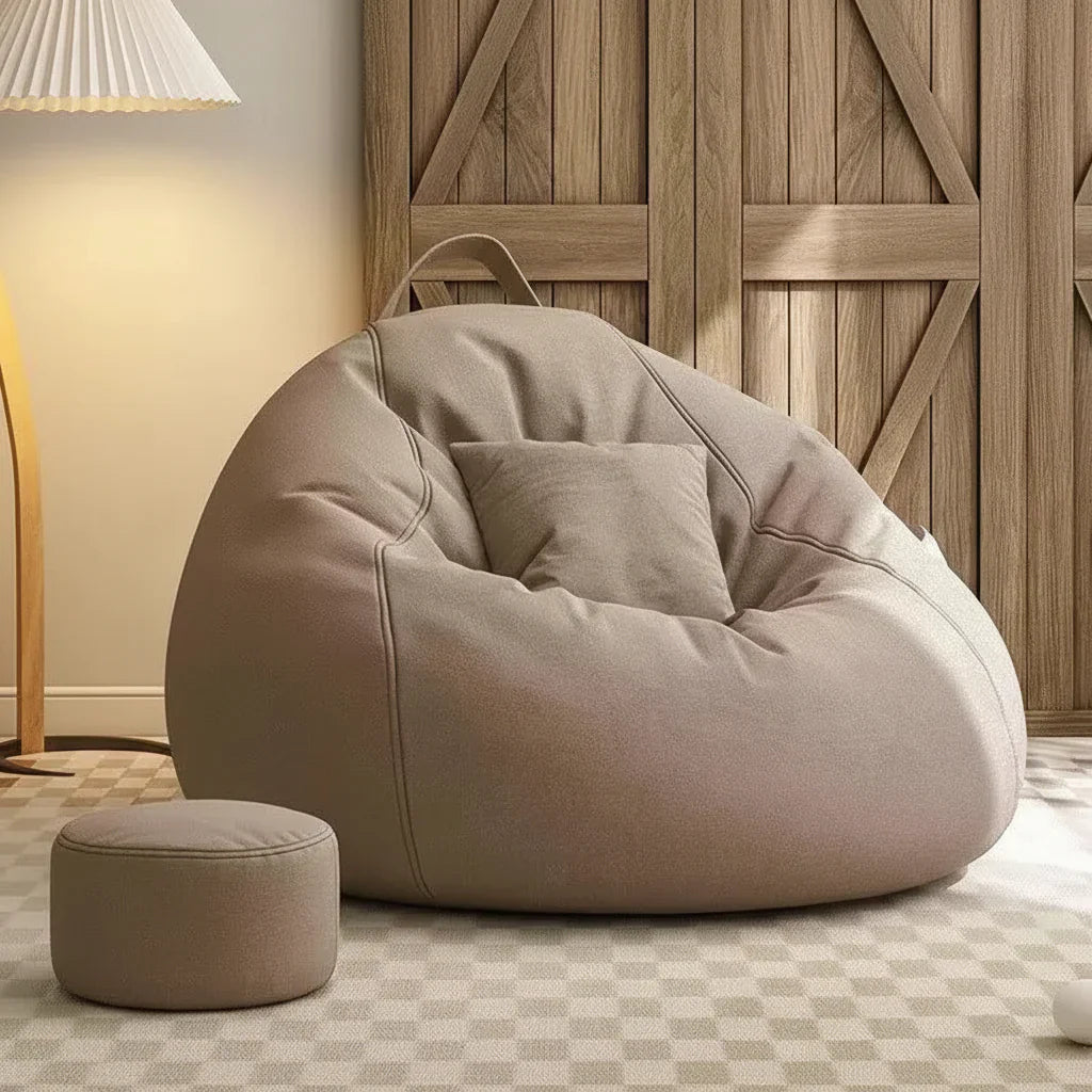 Bean Bag Sofa Floor Chair For Relaxed Living Room Seating