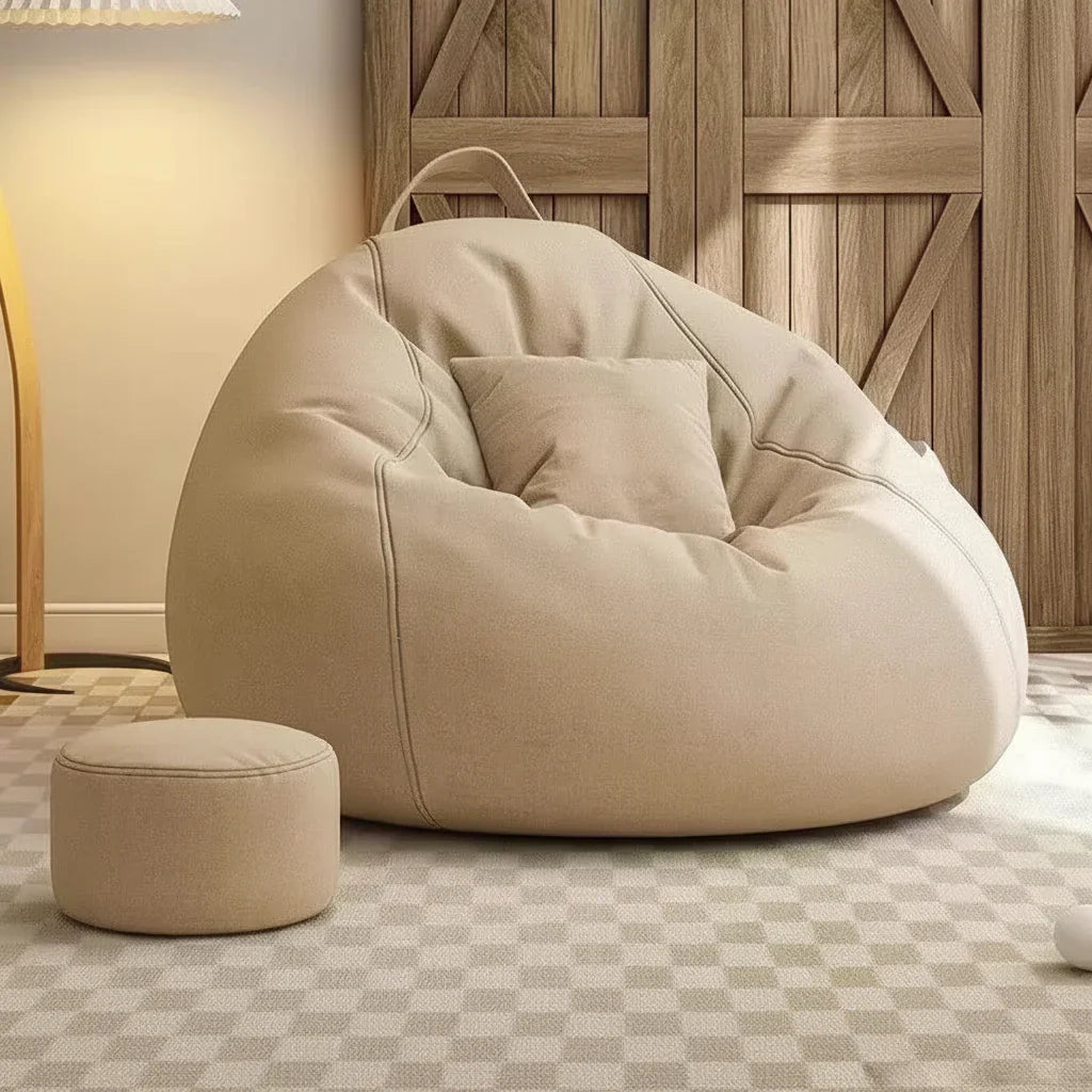 Bean Bag Sofa Floor Chair For Relaxed Living Room Seating