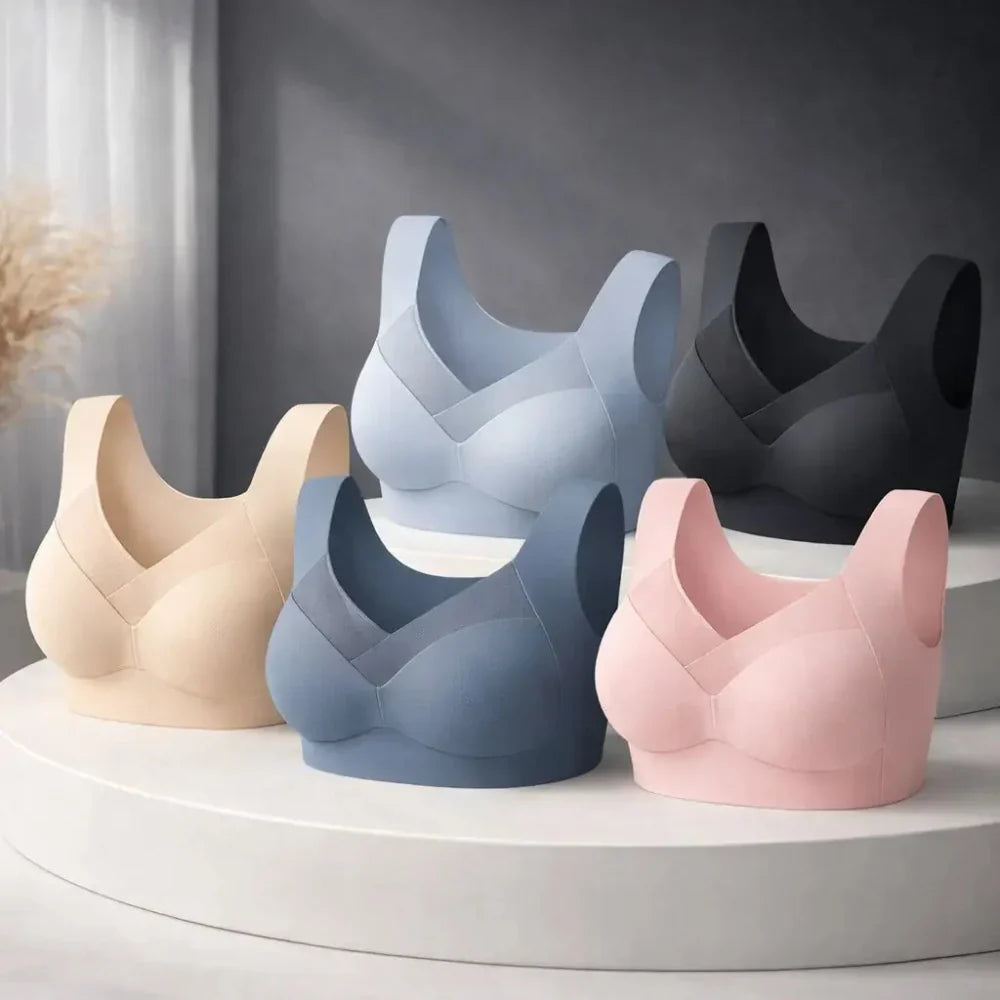 Wireless Push-Up Bra With Seamless Comfort For Everyday Support