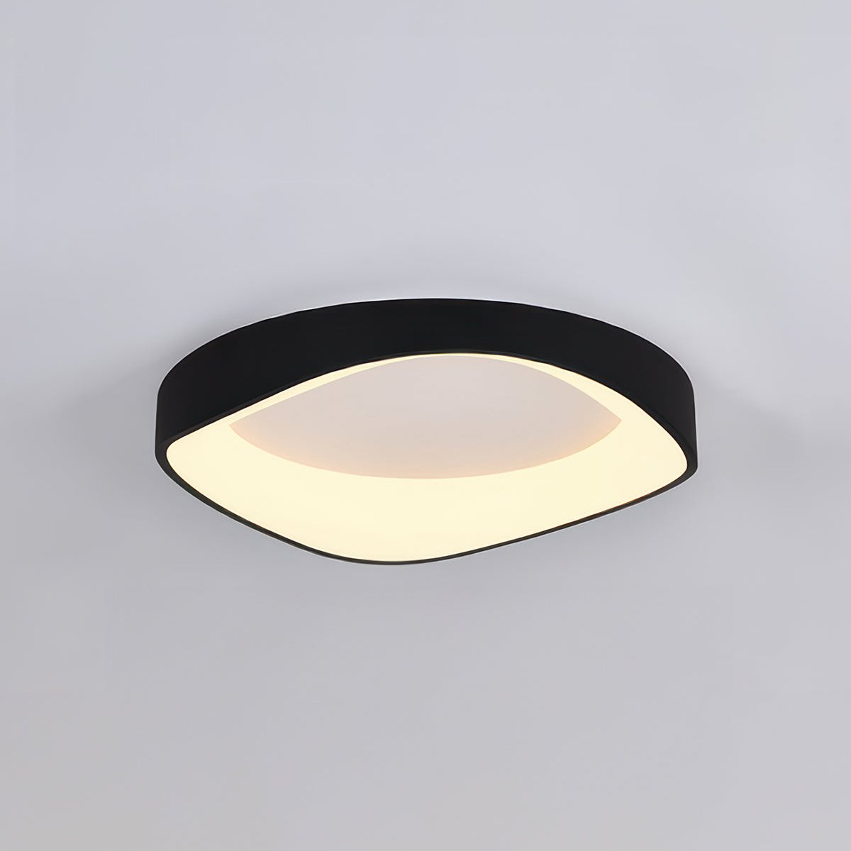 Wood Look Scandinavian LED Ceiling Light For Living Room And Bedroom