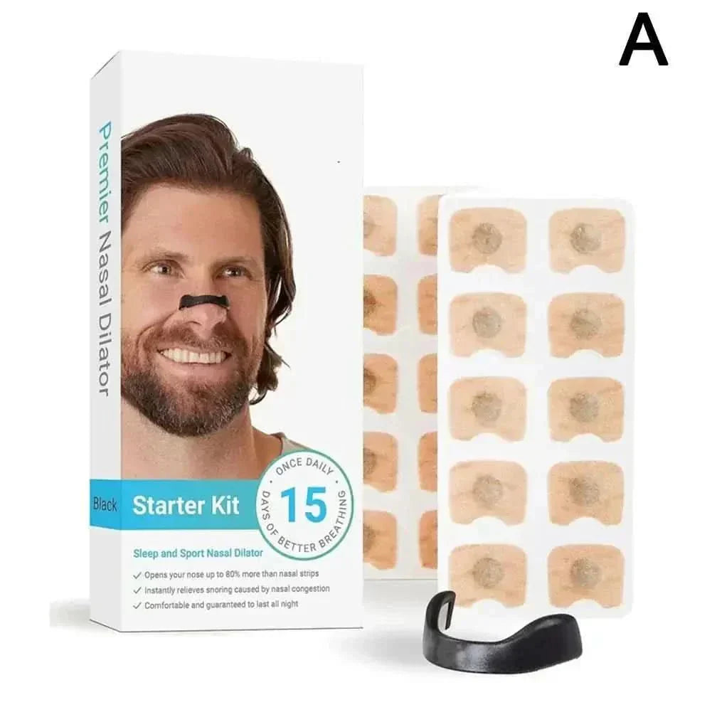 AeroNex Magnetische Nasenstreifen Einfach und Effektiv für das Atmen beim Schlafen