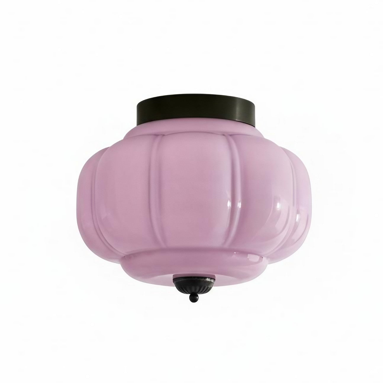 Stropní svítidlo Milk Glass s skleněným stínidlem, moderní přisazené, skandinávský styl