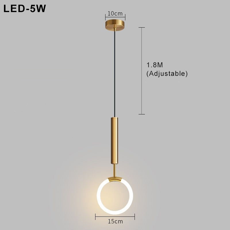 Lampa wisząca Svea Linear z minimalistycznym nordyckim designem | Snurv