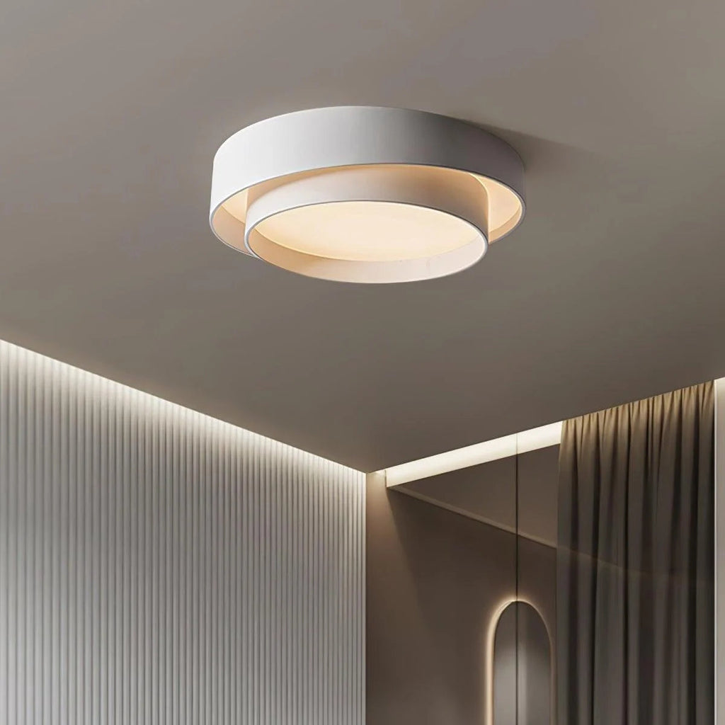 Nordische runde LED-Deckenlampe im minimalistischen Design