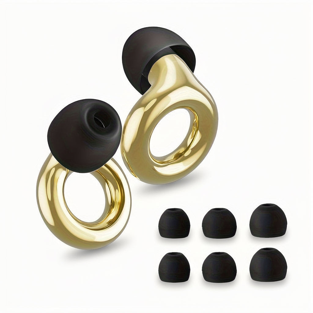 Reusable Silicone Sleep Earbuds For Noise Reduction And Comfort