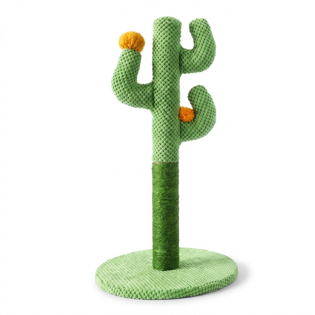Tiragraffi per Gatti a Forma di Cactus, Sisal, Piccolo, Medio, Grande | Rosalyssa
