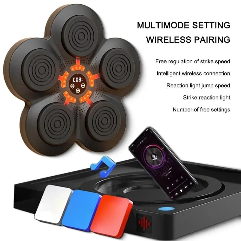 Entrenador de Boxeo Bluetooth StrikePulse Pro con Retroalimentación Inteligente para Reacción y Fitness