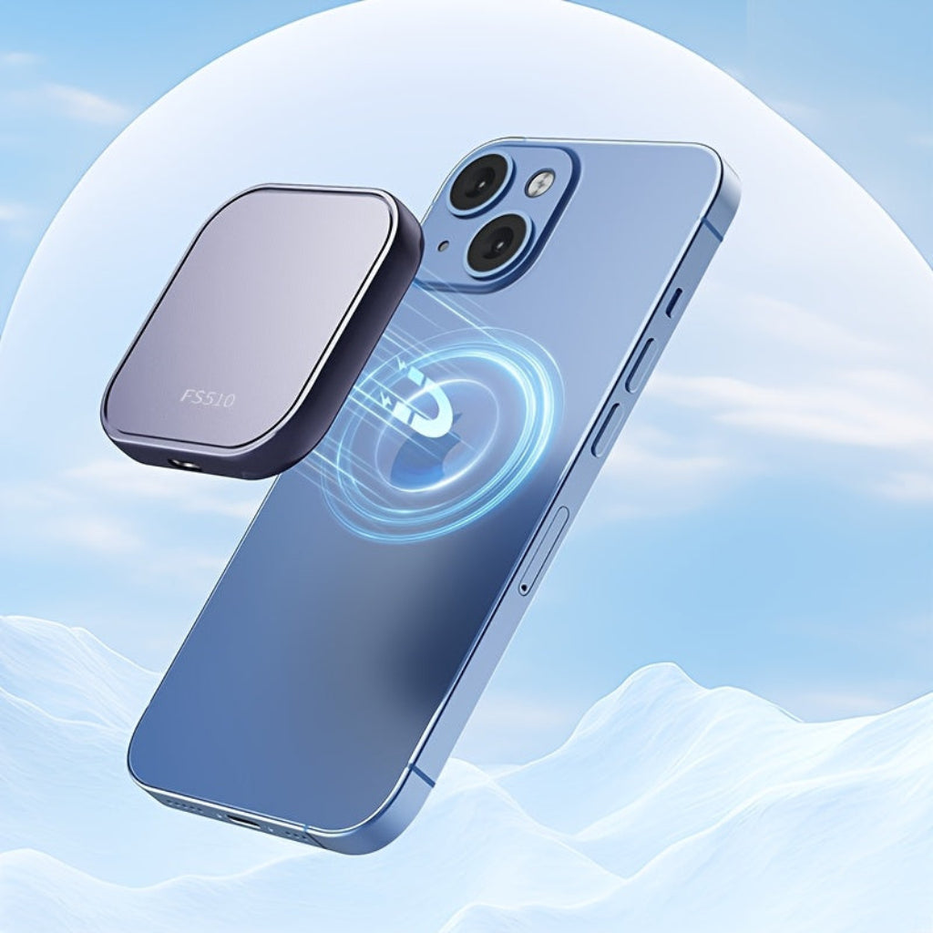Magnetický přenosný USB bateriový zdroj pro snadné nabíjení