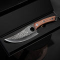 Chef Knife By Precision Brand With Wooden Handle For Easy Slicing