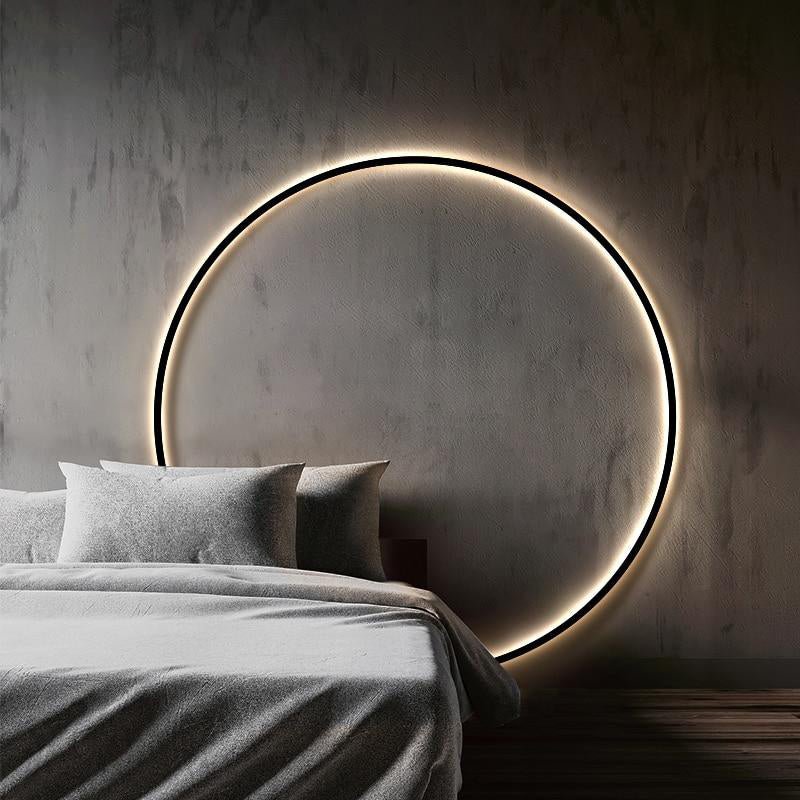 Modern Minimalist Round Wall Light For Home Decor And Ambience