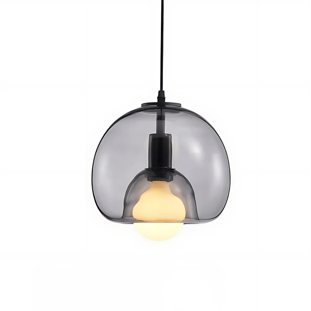 Clyde Glass Pendant Fixture With Handblown Modern Elegance