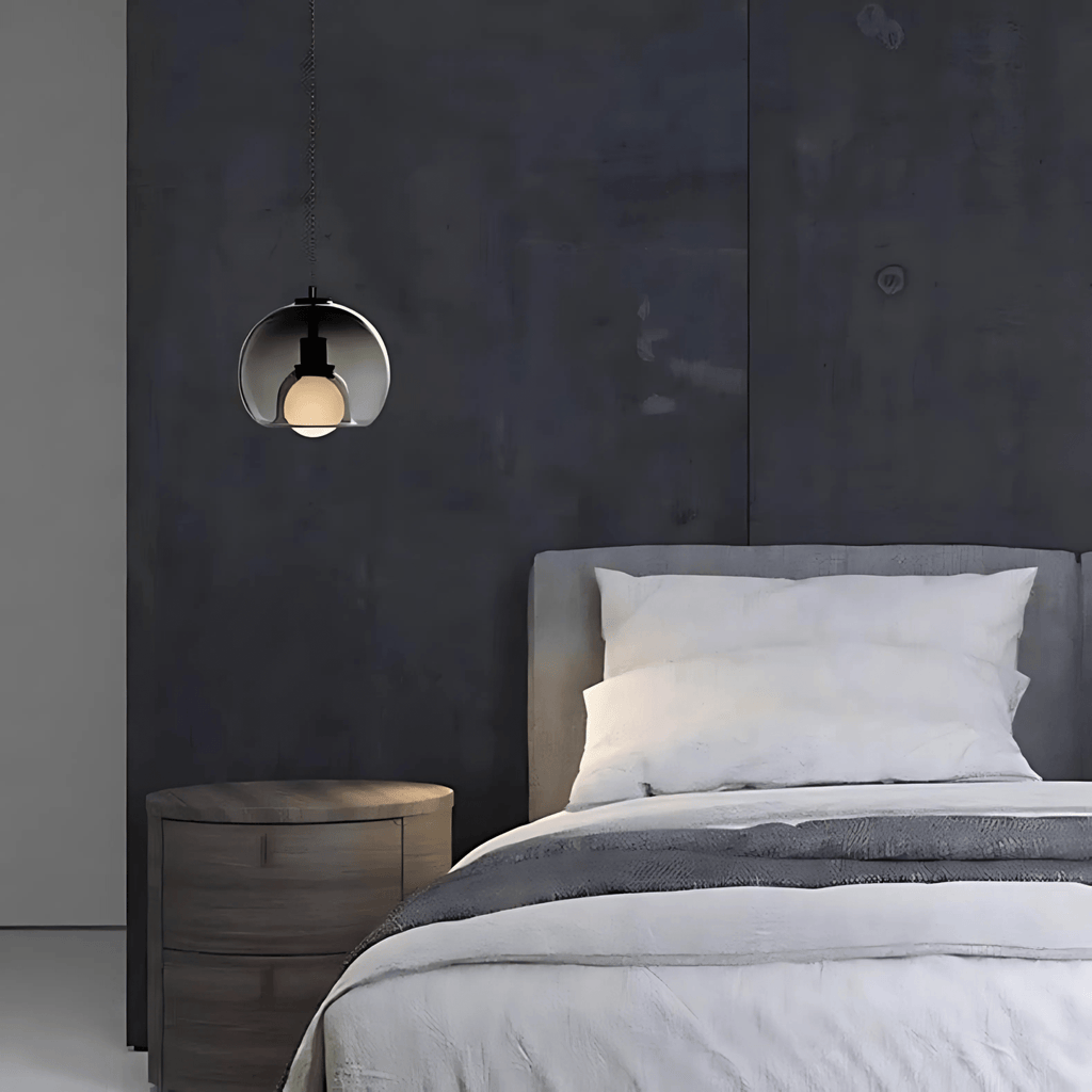 Clyde Glass Pendant Fixture With Handblown Modern Elegance