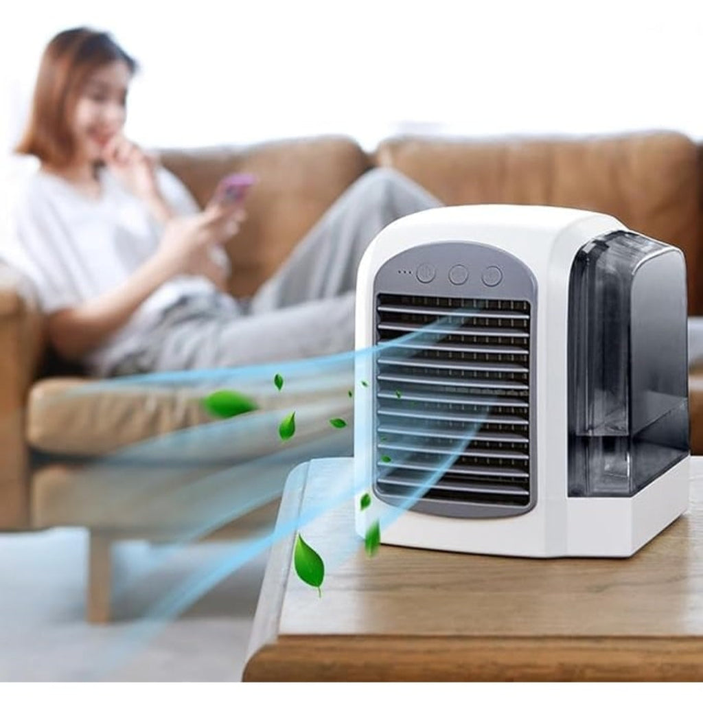 Raffreddatore portatile oscillante per uso domestico con raffreddamento evaporativo