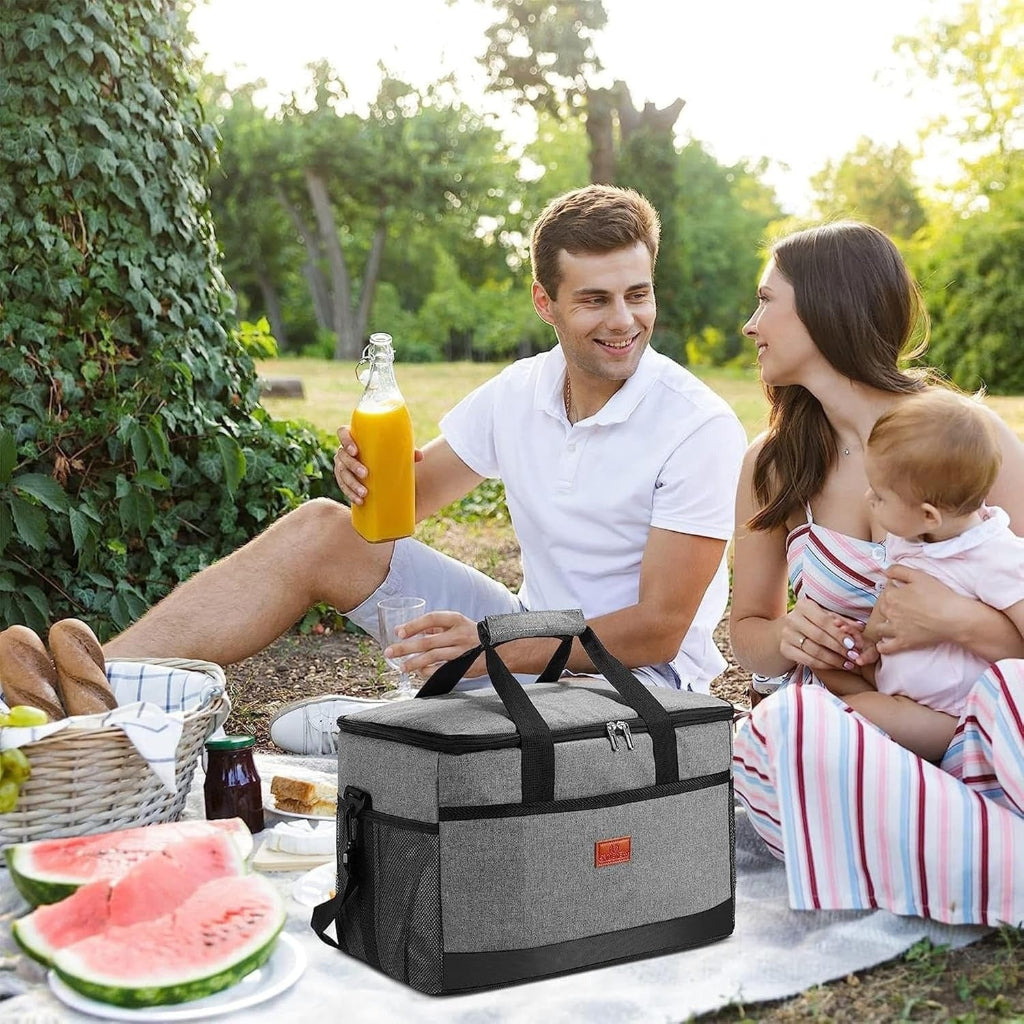 Chladicí taška na zip s izolací pro cestování a pikniky