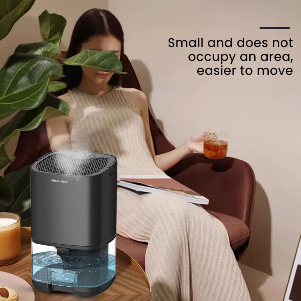 Compact Portable Dehumidifier With Night Light And Cooling
