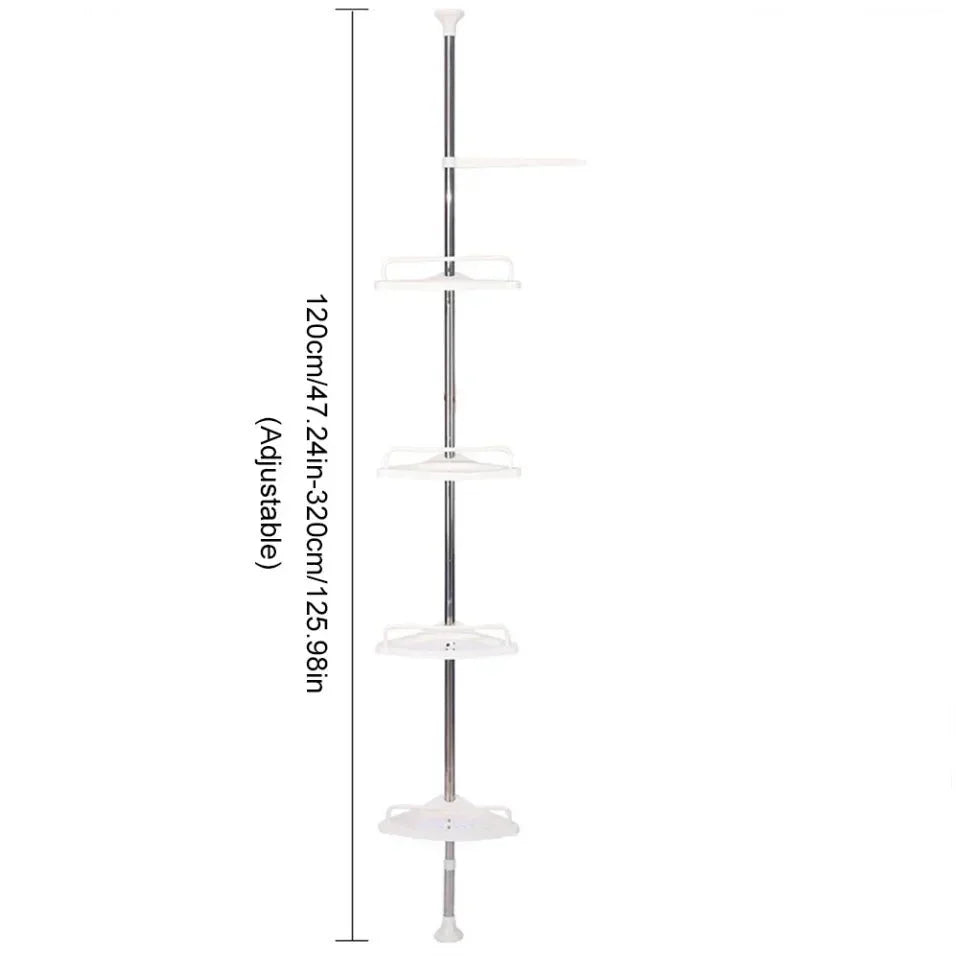 Aqualuxe Verstellbarer Dusch-Tower mit rostfreiem Design