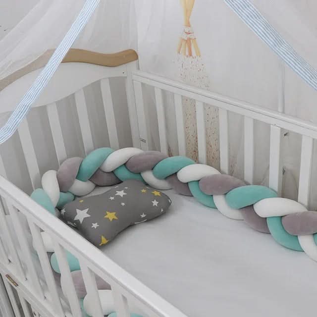 CozyNest Gewebtes Babykissen für sicheren und erholsamen Schlaf