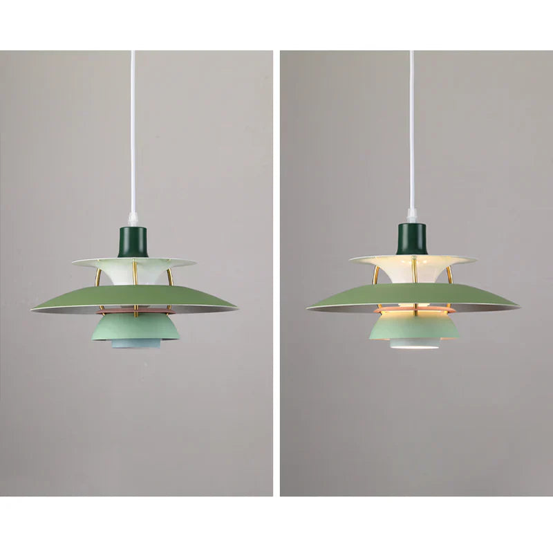 Aurora Pendelleuchte mit Schirm für moderne LED-Atmosphäre