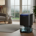 Compact Portable Dehumidifier For Home Use In Small Rooms And Spaces