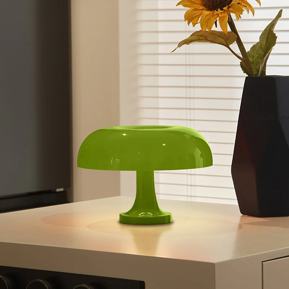 Mushroom Lamp With Bauhaus Style For Warm Home Ambience
