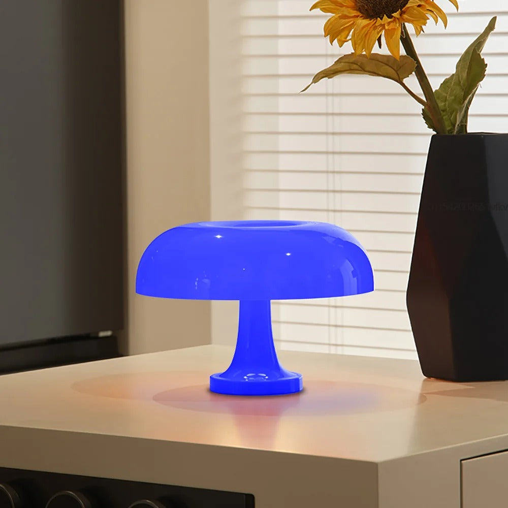Mushroom Lamp With Bauhaus Style For Warm Home Ambience